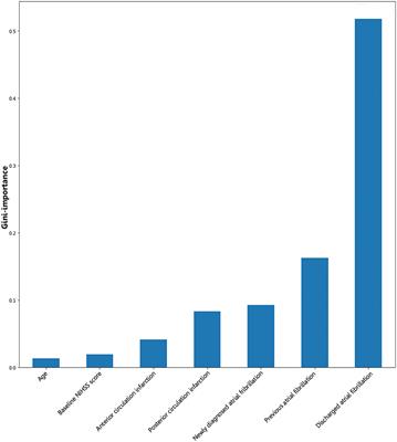 Causative Classification of Ischemic Stroke by the Machine Learning Algorithm Random Forests